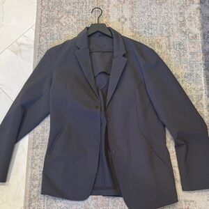 Lululemon New Venture blazer charcoal